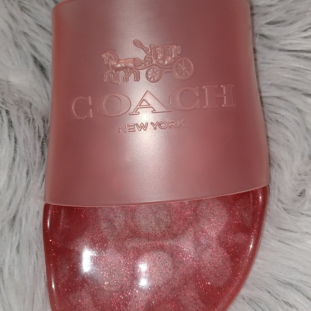 New Coach Ulyssa Slide Light Pink Jelly - Picture 4 of 5